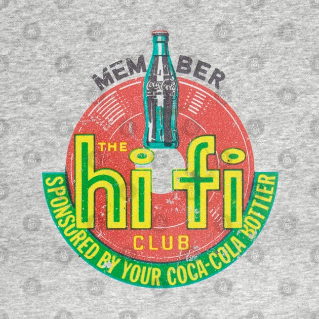 cola hi fi  club by retrorockit